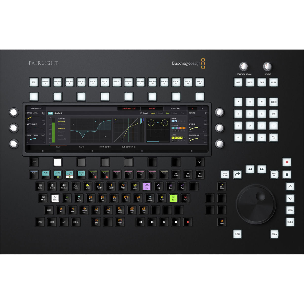 Fairlight Console Audio Editor